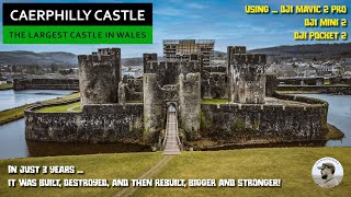 Caerphilly Castle  The Largest in Wales 2nd in Britain [upl. by Anailil282]