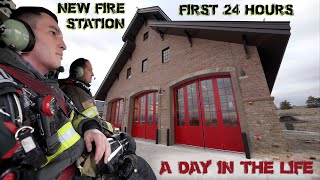 First 24 Hours in a New Fire Station  A Day in the Life [upl. by Rothmuller]