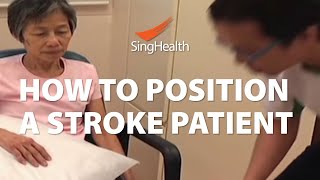 How To Position A Stroke Patient [upl. by Ahsinauj]