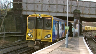 Half an Hour at 216  Birkenhead North Station 1022017  Class 507 508 terminus [upl. by Kipton]