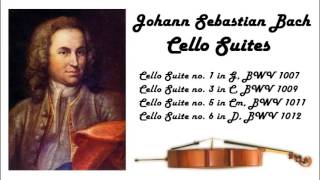 Johann Sebastian Bach  Cello suites in 432 Hz great for reading or studying [upl. by Oivat]