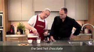 How to make a hot chocolate using an aerolatte milk frother [upl. by Ahseim179]